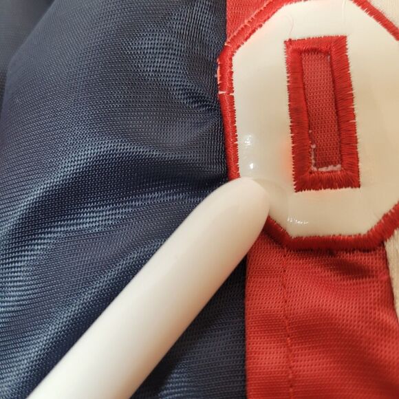 Vintage FUBU The Collection Basketball Varsity Puffer Jacket Button Down Boys - Picture 15 of 16